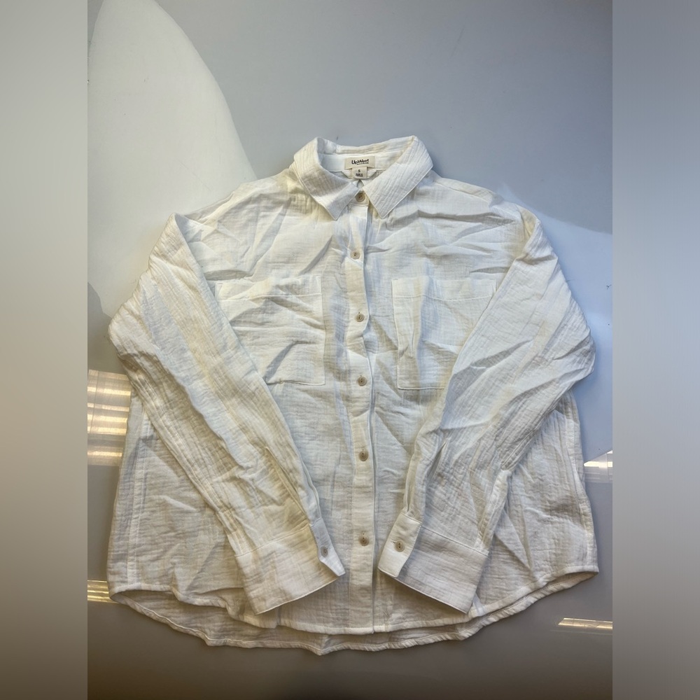 UpWest Coastal Cotton Button-Down Longsleeves Shirt PR6-12 - Picture 4 of 4